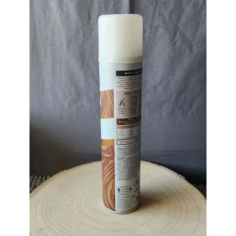 Batiste Dry Shampoo - Brunette - 3.81 oz (108‎ g)~RARE